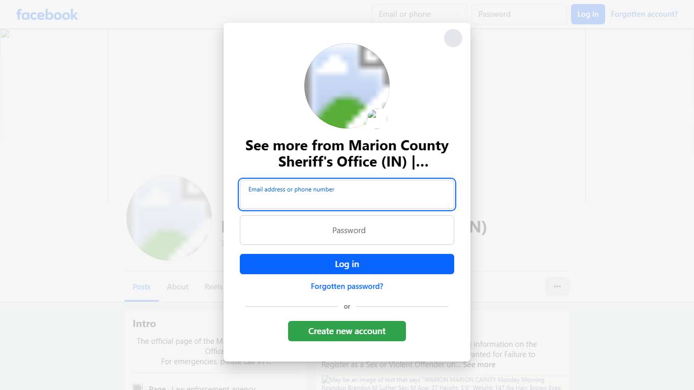 Marion County Sheriff's Office (IN) | Indianapolis IN | Facebook