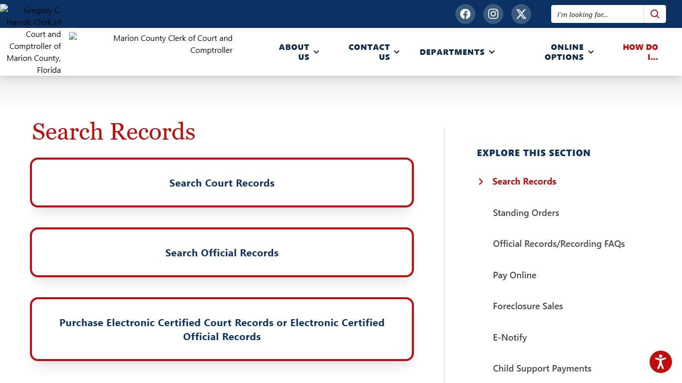 Search Records | Marion County Clerk of Court and Comptroller